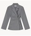 OLAF Blazer WOOL ASYMETRIC BLAZER SHARKSKIN
