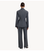 OLAF Blazer WOOL ASYMETRIC BLAZER SHARKSKIN