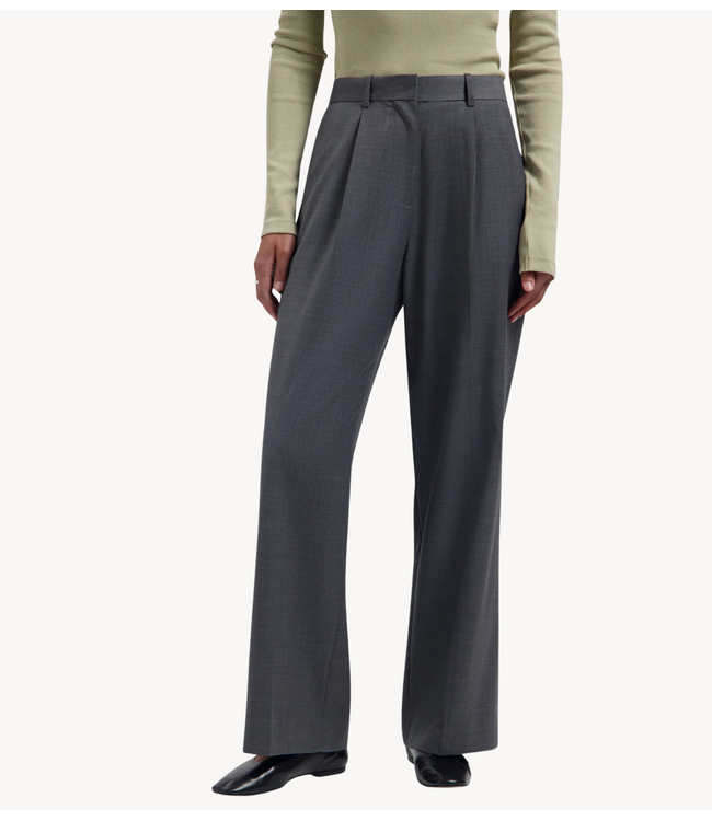 OLAF Broek WOOL TAILORED TROUSERS SHARKSKIN