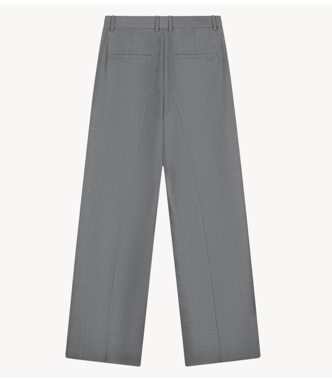 OLAF Broek WOOL TAILORED TROUSERS SHARKSKIN