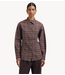 OLAF Blouse CHECKED FITTED SHIRT CHOCOLATE PLUM