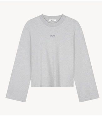 OLAF Shirt RETRO LOGO LS TEE HTR GREY