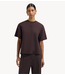 OLAF T-shirt RETRO LOGO BOXY TEE CHOCOLATE PLUM