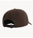 OLAF Pet WASHED SIGNATURE LOGO CAP CHOCOLATEPLUM