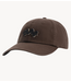 OLAF Pet WASHED SIGNATURE LOGO CAP CHOCOLATEPLUM