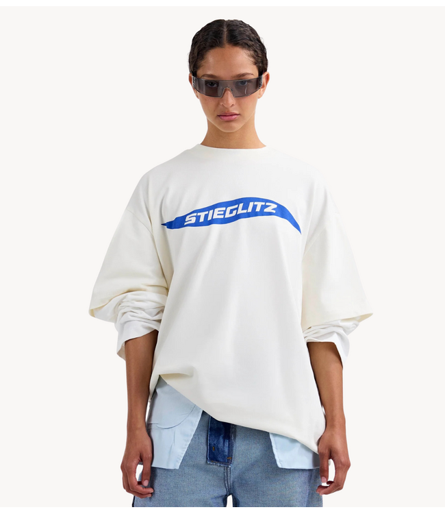 Stieglitz Shirt Milano Skate Double Longsleeve Off white