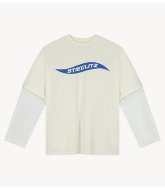 Stieglitz Shirt Milano Skate Double Longsleeve Off white