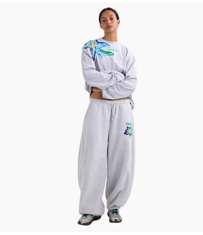 Stieglitz Broek Eliza Balloon Sweatpants Grey