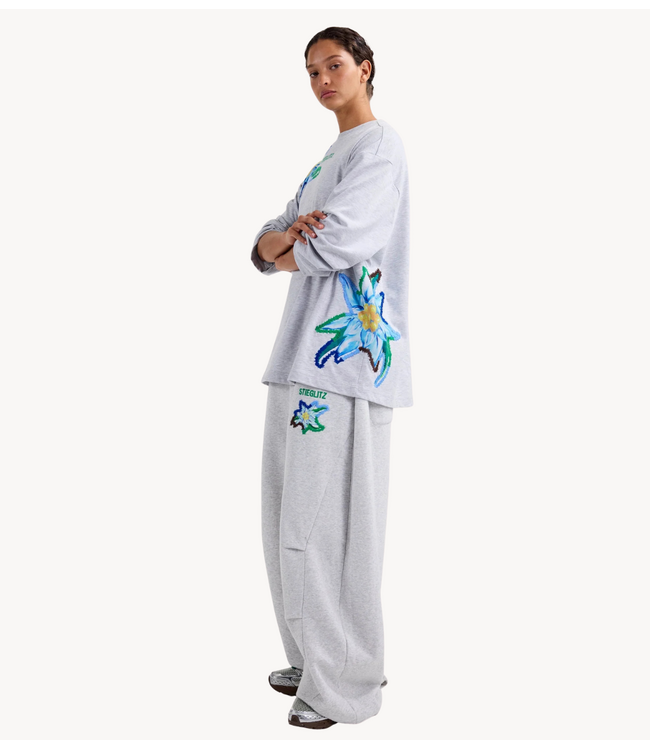 Stieglitz Broek Eliza Balloon Sweatpants Grey