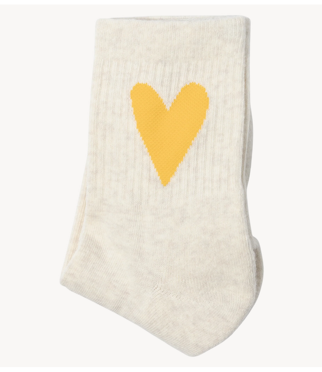 10DAYS Sokken socks heart soft white melee