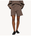 10DAYS Broek belted shorts fleece moonrock