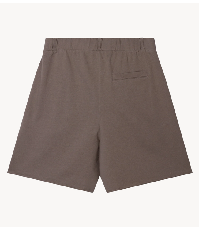 10DAYS Broek belted shorts fleece moonrock