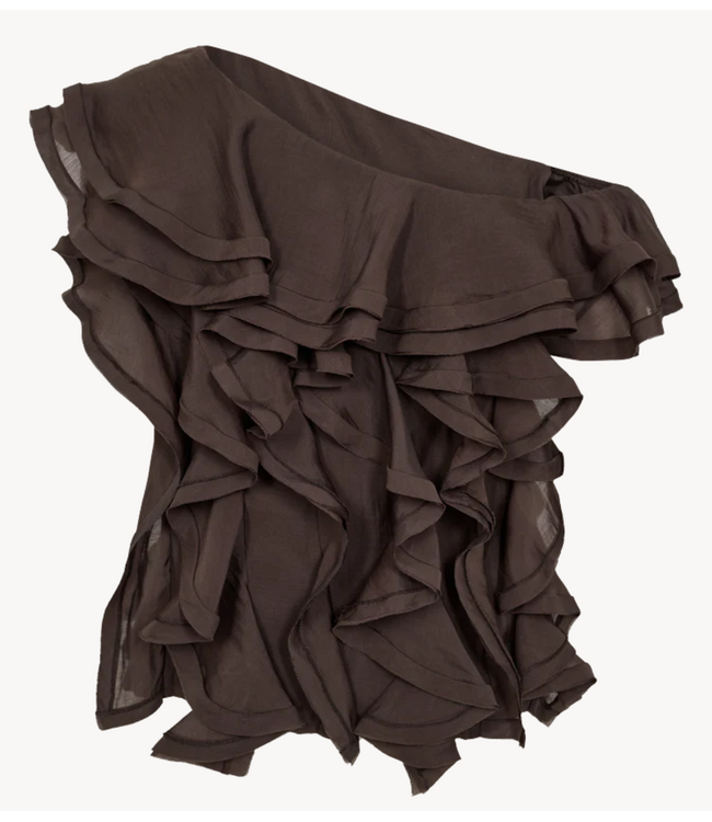 Copenhagen Muse Top CMTILLY-BLOUSE MULCH