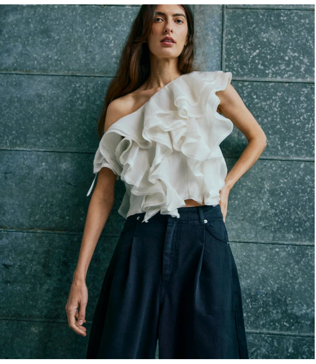 Copenhagen Muse Top CMTILLY-BLOUSE JET STREAM