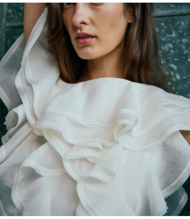 Copenhagen Muse Top CMTILLY-BLOUSE JET STREAM