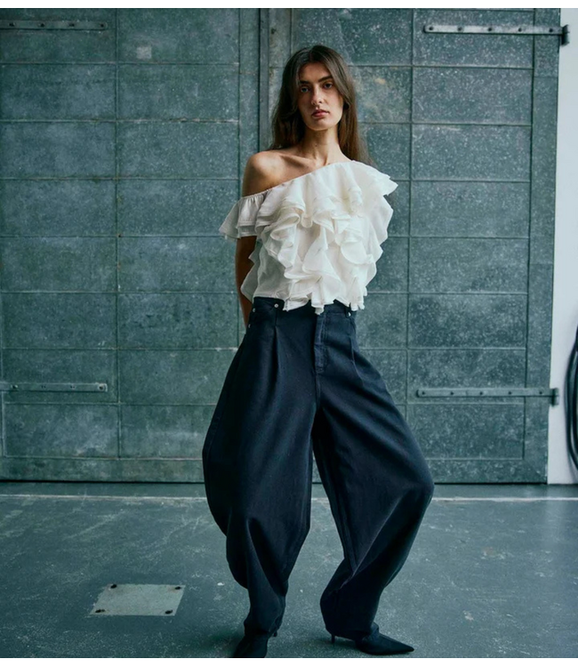 Copenhagen Muse Top CMTILLY-BLOUSE JET STREAM