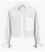 OU. Top Blouse Éclat blanche