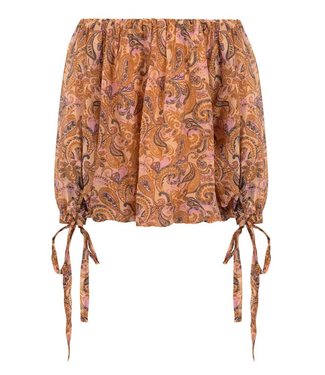 OU. Blouse Top Champe Paisley
