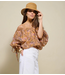 OU. Blouse Top Champe Paisley