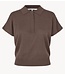 Second Female T-shirt  Claro Knit SS Polo Carafe