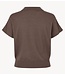 Second Female T-shirt  Claro Knit SS Polo Carafe