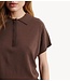 Second Female T-shirt  Claro Knit SS Polo Carafe