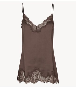 Second Female Top  Laceria Lace Strap Top Carafe