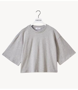 EDITED T-shirt Enzo T-Shirt Grey Melange