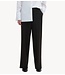 Selected Broek SLWEMMA-TARA MW WIDE PANT NOOS Black