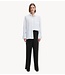 Selected Broek SLWEMMA-TARA MW WIDE PANT NOOS Black