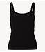 Selected Top SLWCELICA ANNA STRAP TANK TOP NOOS Black