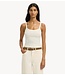 Selected Top SLWCELICA ANNA STRAP TANK TOP NOOS snow white
