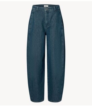 Selected Jeans SLWBARREL RELAXED BELLA HW Medium blue lengte 32
