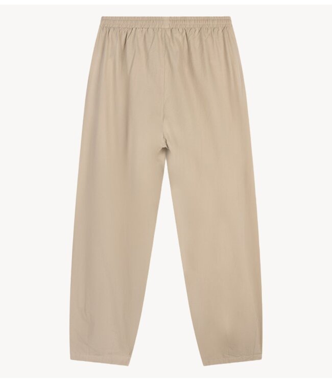 Refined Department Broek ladies woven balloonfit pantalon ROOZE sand