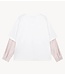 Refined Department Top ladies knitted t-shirt blouse sleeve DEVON off white