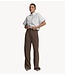 Refined Department Broek ladies woven check wide leg pants PUCK check