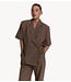 Refined Department Shirt ladies woven oversized closure top ELLA check