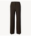Selected Broek SLWRITA MW WIDE PANT MEL NOOS Delicioso
