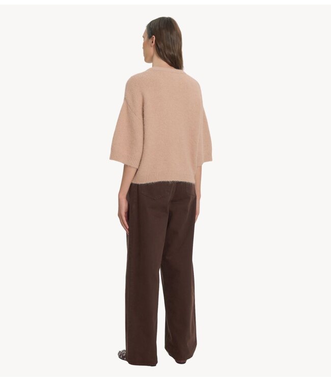 EDITED Vest Oline Knit T-Shirt Rose Dust