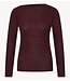 BY-BAR Shirt leya melange stripe top pecan