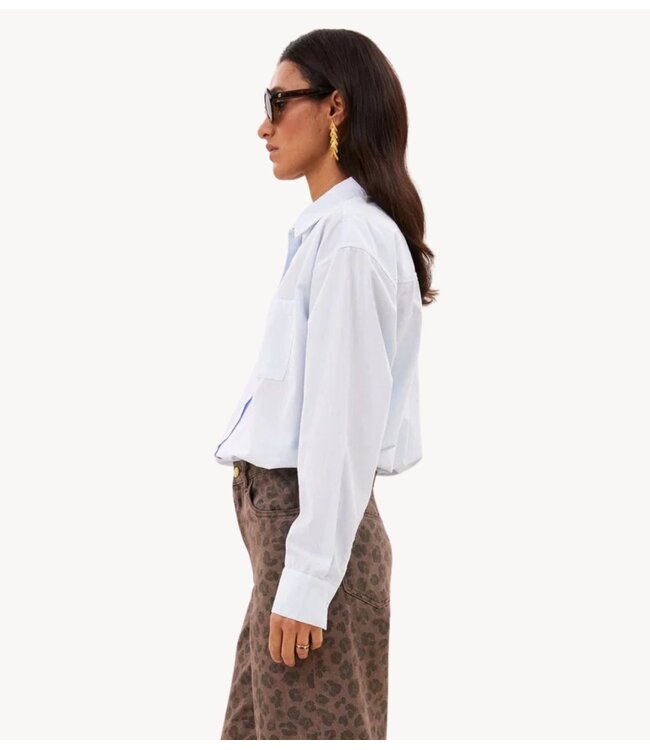 BY-BAR Blouse lise chambray blouse light blue