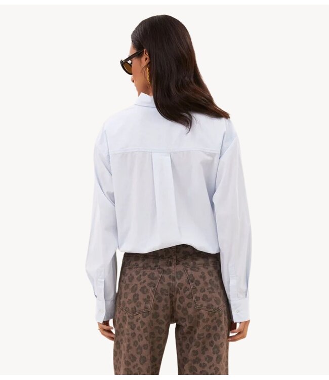 BY-BAR Blouse lise chambray blouse light blue