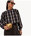 BY-BAR Blouse jagger check blouse jagger check