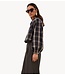 BY-BAR Blouse jagger check blouse jagger check