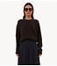 BY-BAR Trui polly pullover deep brown