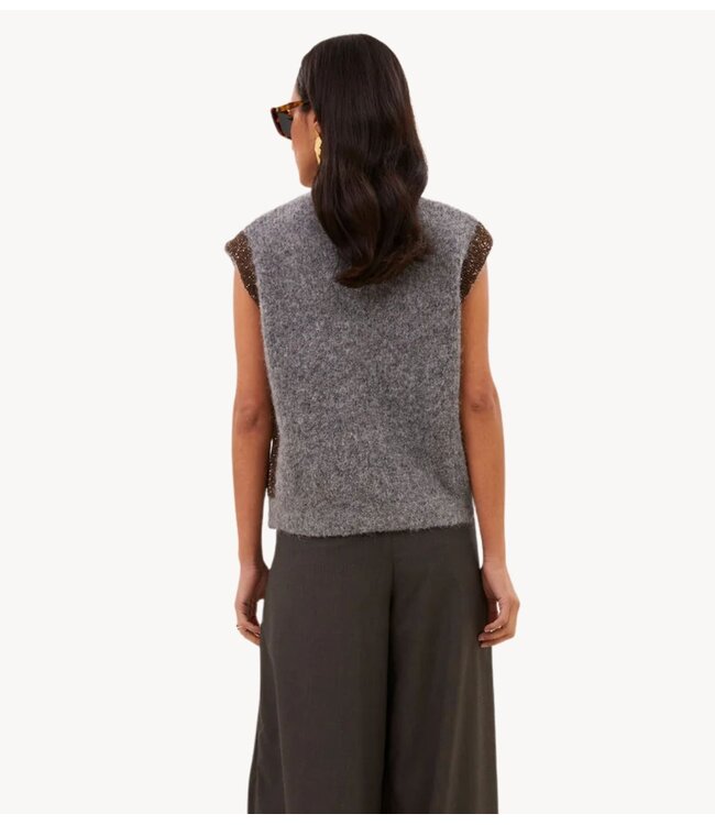 BY-BAR Top noby spencer grey melee