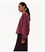 BY-BAR Trui malyn logo sweater burgundy crush