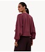 BY-BAR Trui malyn logo sweater burgundy crush