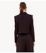 BY-BAR Gilet bobi gilet dark wine