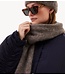 BY-BAR Sjaal leah norton scarf dark biscuit